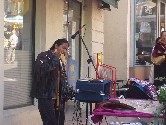 Pan Pipe Player at Frejus Fair