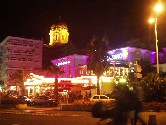 St Raphael seafront at night